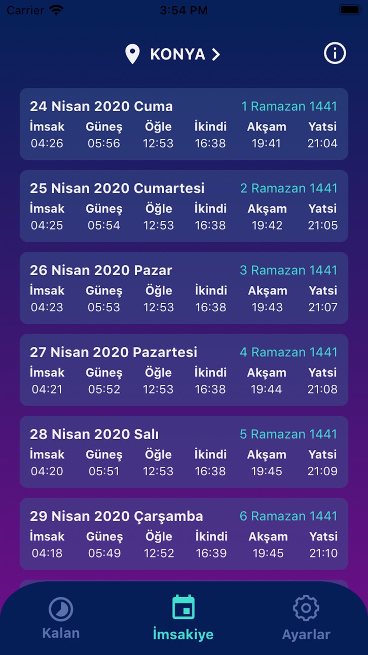 iPhone screenshot