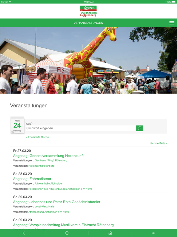 Screenshot #6 pour Aichhalden-App