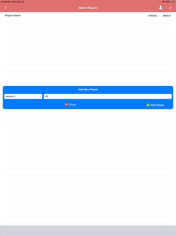 Screenshot #5 pour Rummy Score Sheet