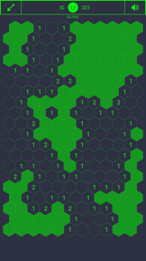 Hexmines: Minesweeper Puzzle screenshot