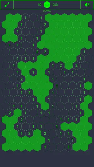 Hexmines: Minesweeper Puzzle screenshot 2