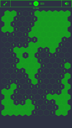 Hexmines: Minesweeper Puzzle screenshot 2