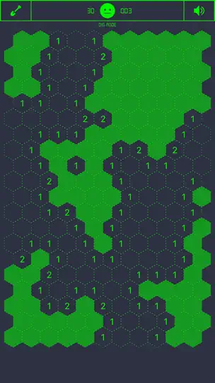 Screenshot von Hexmines: Minesweeper Puzzle auf dem iPhone 2