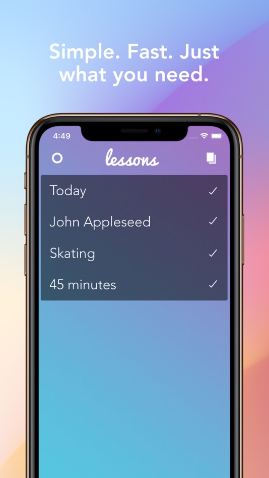 #2. Invoice asap: Lessons (iOS) By: Alexandr Zavalii