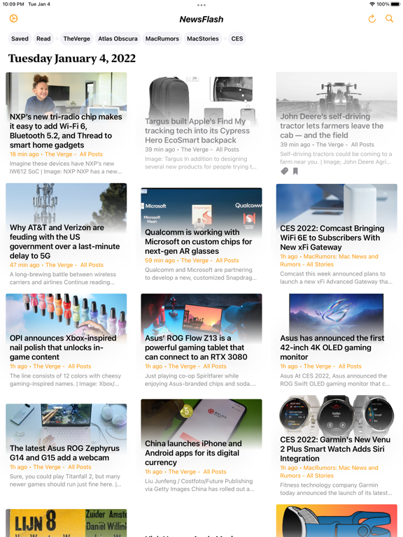 Screenshot #4 pour NewsFlash RSS