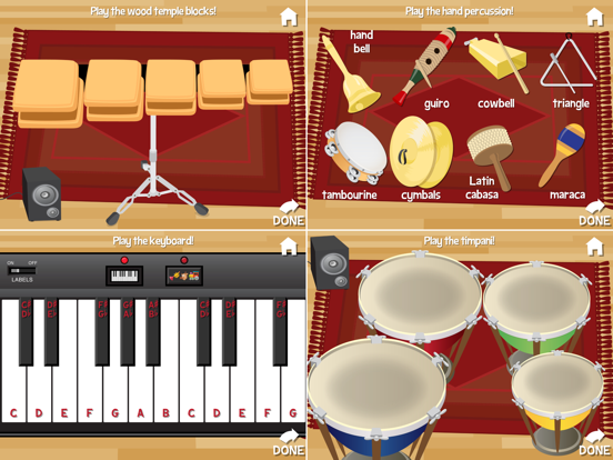 Music With Grandma iPad app afbeelding 2