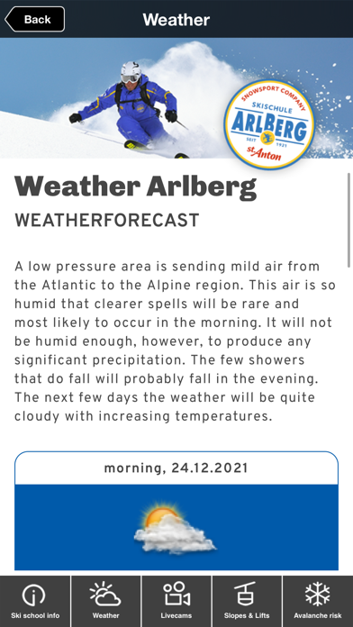 Ski School Arlberg Screenshot