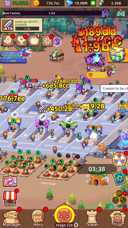 Hero Making Tycoon Idle Games screenshot 8