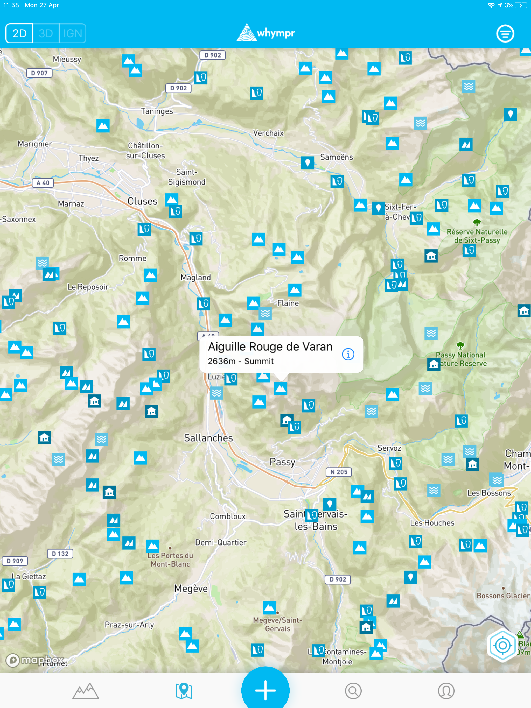 Whympr | Hike, Climb, Ski
