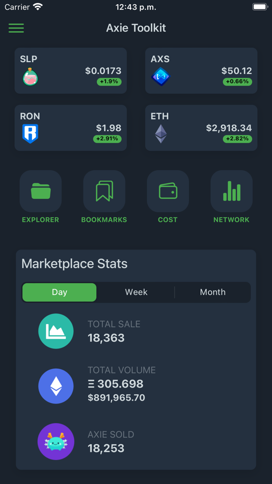 #1. AxieTK (iOS) 由: Hector Cruz