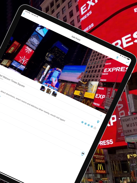 POI MAP - Your Private Places iPad screenshot 3 - Travel app