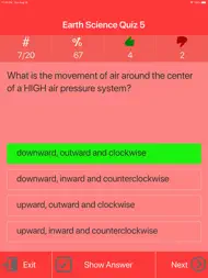 The Earth Science Trivia ipad bilder 2