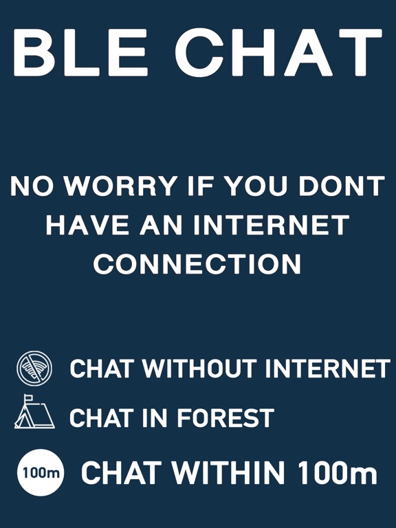 Screenshot #4 pour Ble Chat by LetTechnologies