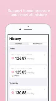 pulser - daily heart monitor iphone resimleri 4