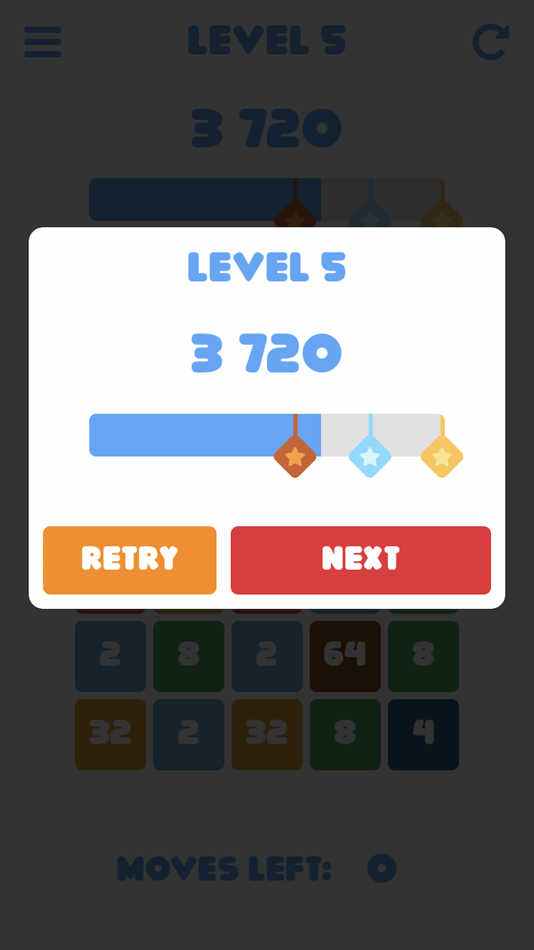 #3. 2048: Merge it! (iOS) Podle: Two4Tea