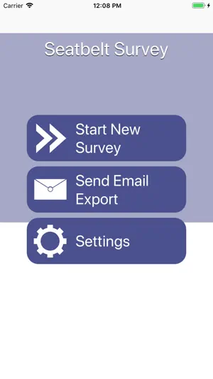 Local Seatbelt Survey screenshot 1