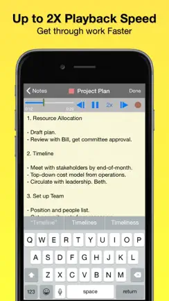 Audio Notebook Pocket Recorder iPhone image 3