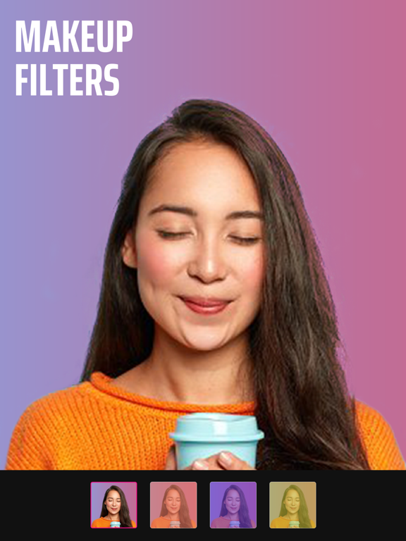 Selfie Editor - Face Filters iPad screenshot 5 - Photo & Video app