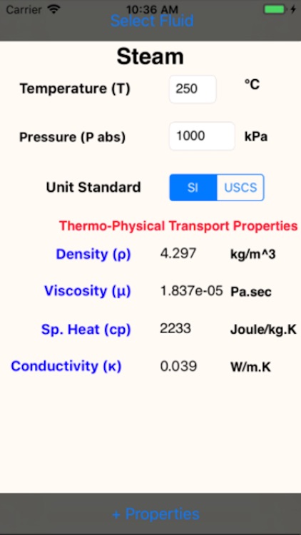 Thermo Physical Prop