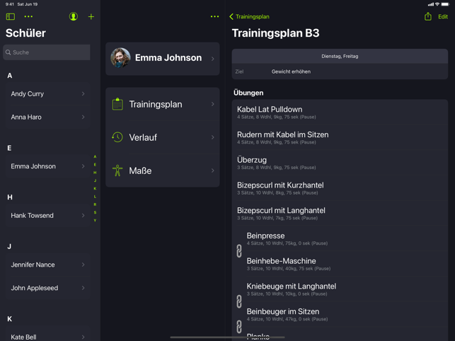 ‎SmartGym: Workout und Training Screenshot