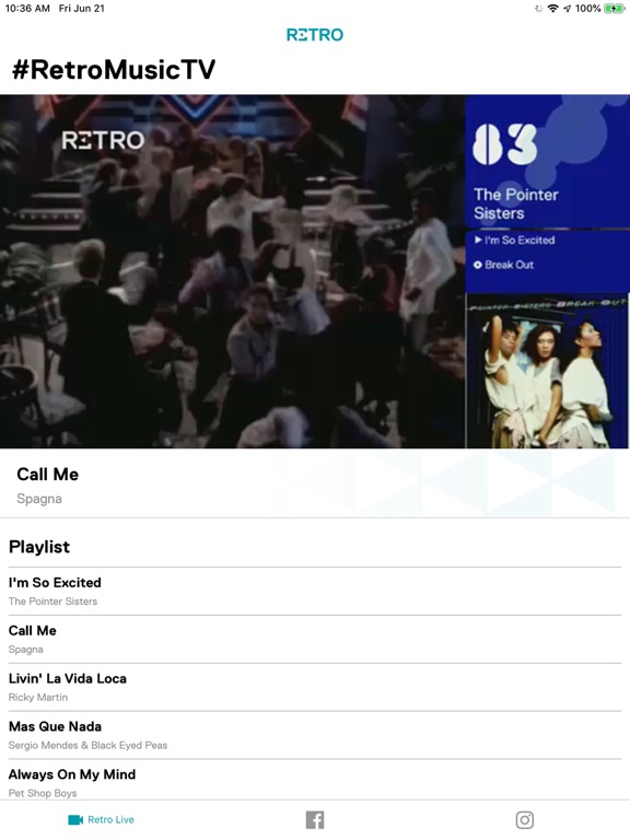 Screenshot #5 pour Retro Music TV
