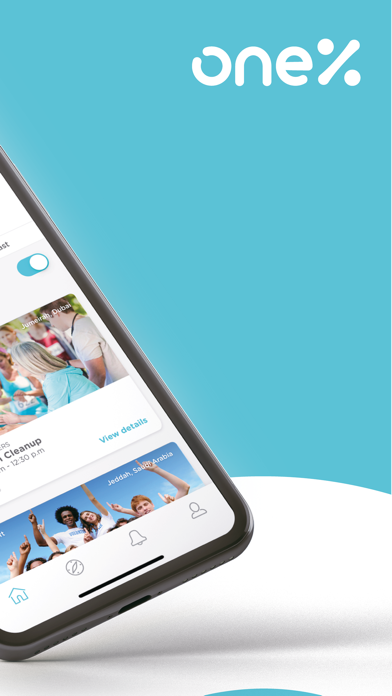 Screenshot 2 of One Percent Volunteering App