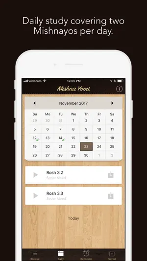 Mishna Yomi screenshot 1