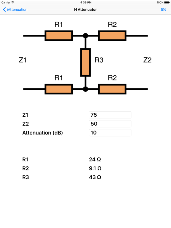 Screenshot #6 pour iAttenuation