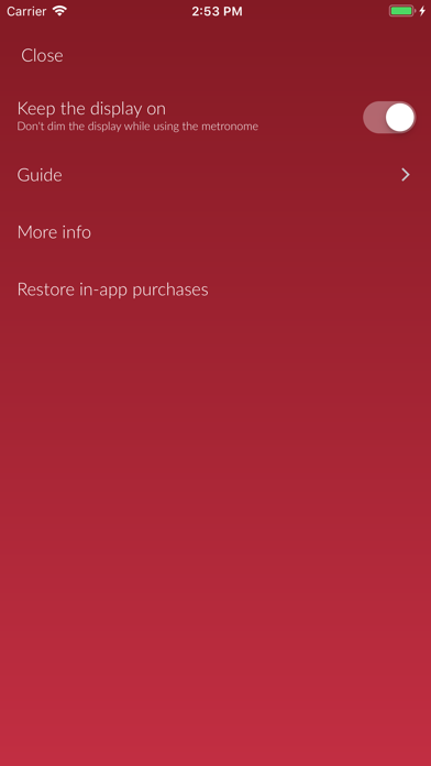 Screenshot #3 pour Warchal Metronome