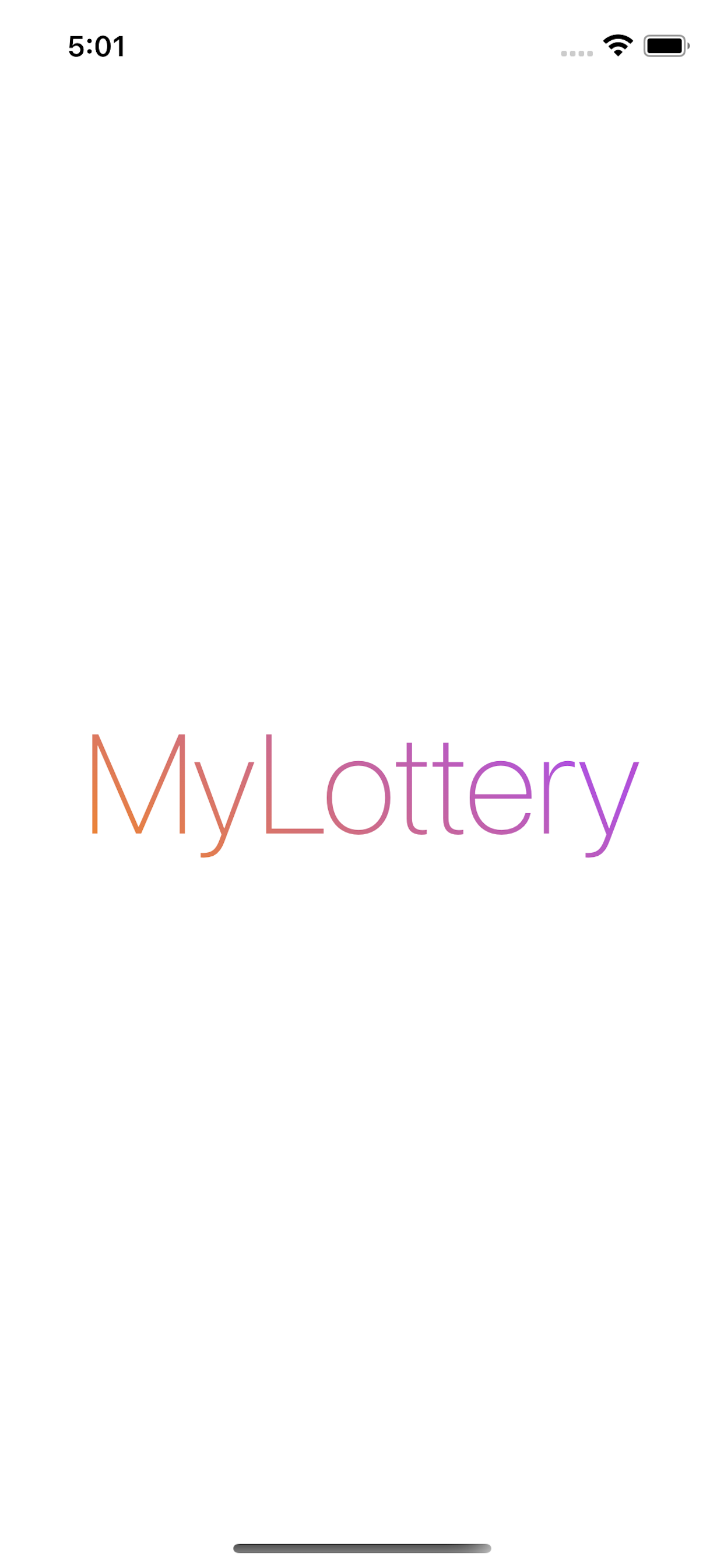 로또 - MyLottery