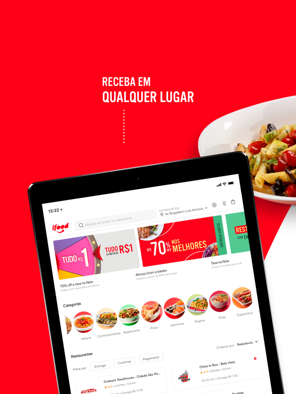 Screenshot #4 pour iFood: pedir delivery em casa