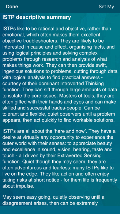 Personality Express Screenshot