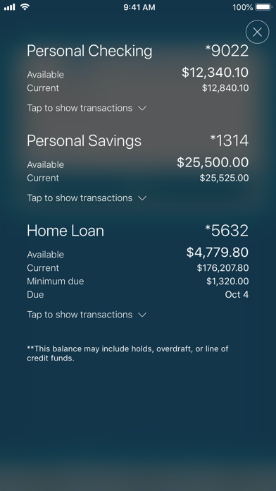 Mobile Sharonview FCU Screenshot