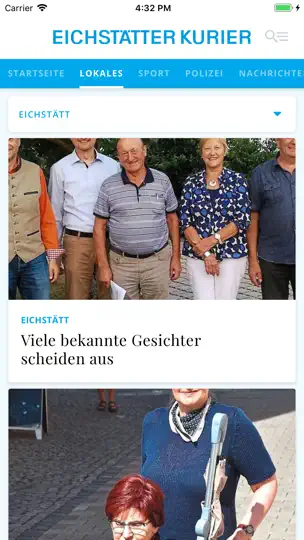 Screenshot von DK News - DONAUKURIER Mobil auf dem iPhone 4