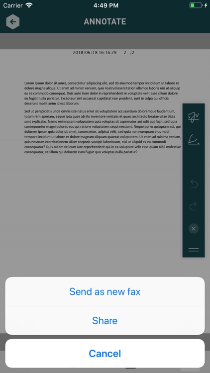 OpenText Core Fax screenshot-3
