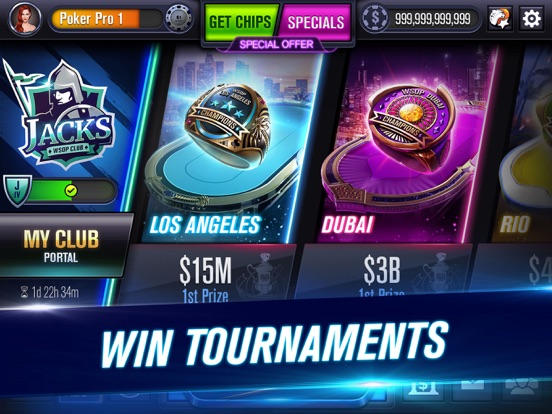 WSOP Poker: Texas Holdem Game iPad app afbeelding 7