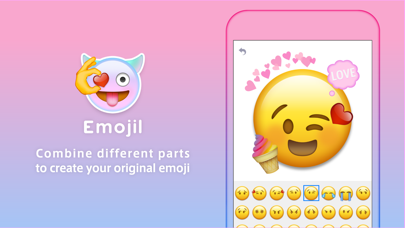 Emojil iPhone screenshot 1 - Photo & Video app