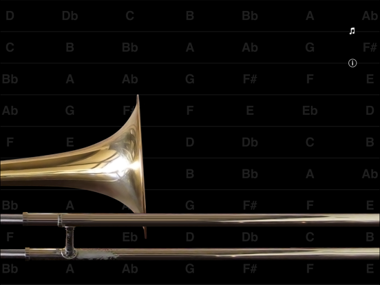 iBone - the Pocket Trombone iPad app afbeelding 2