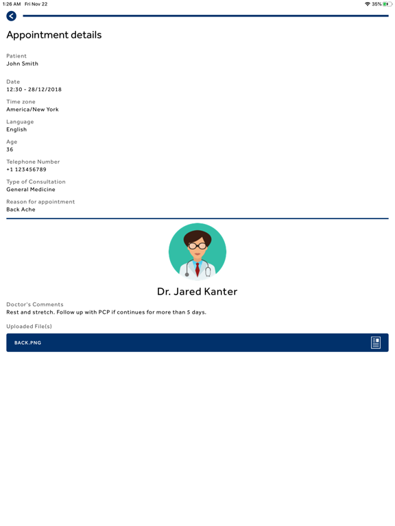 Doctor Please! iPad screenshot 4 - Medical app