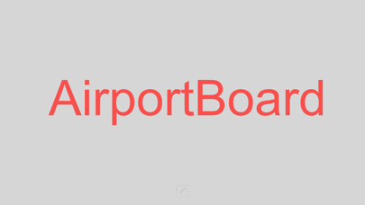 AirportBoard Screenshot