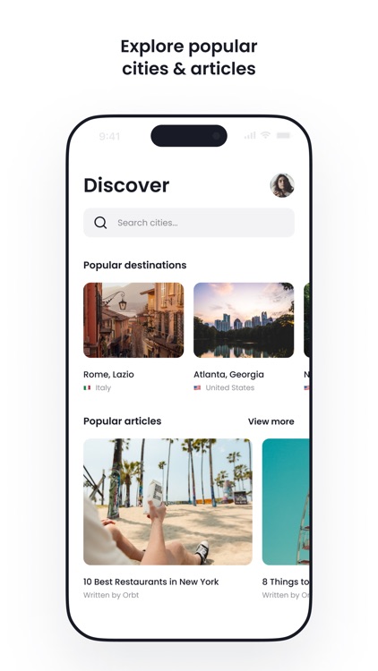 AI Trip Planner - Orbt screenshot-3
