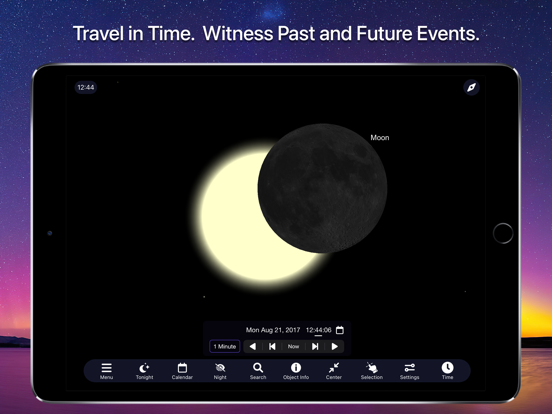 Screenshot #1 for SkySafari Eclipse 2024