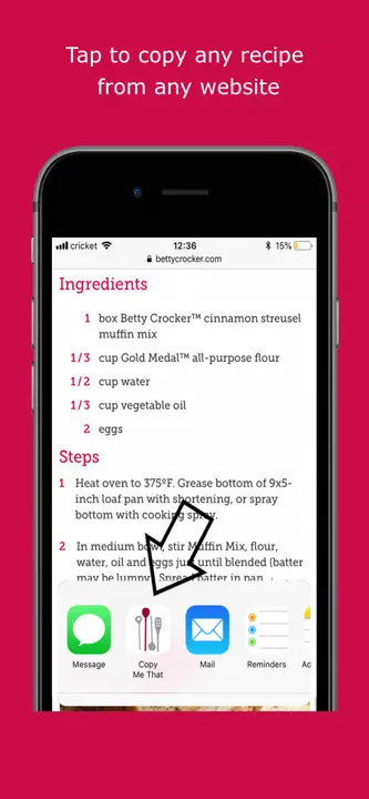 Copy Me That recipe manager: Screenshot 2 von 6