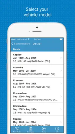 Bendix Brake Pad Identifier screenshot 4