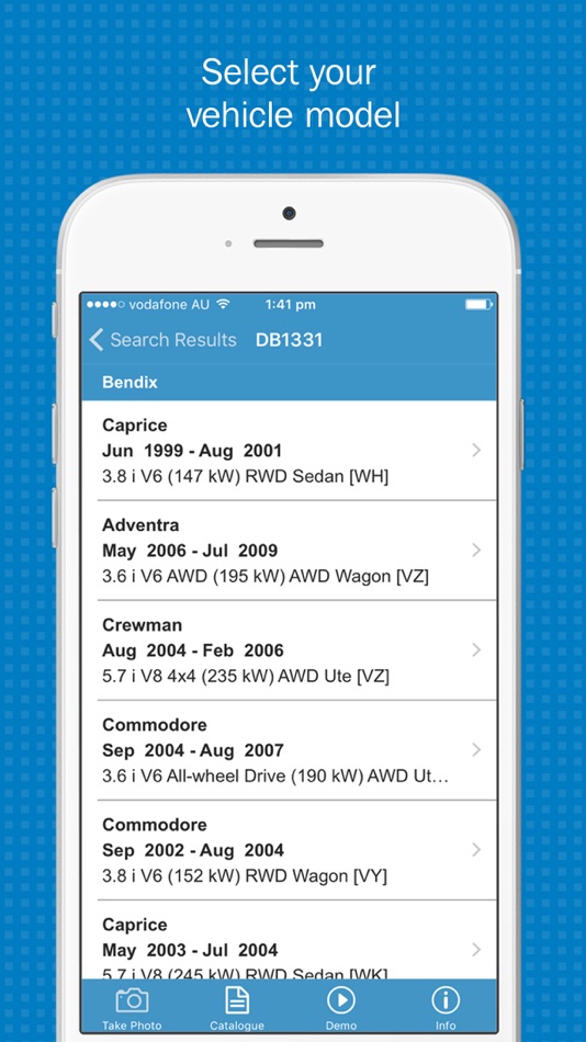 #4. Bendix Brake Pad Identifier (iOS) 由: Bendix