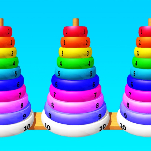 Hanoi Tower 3D -Joy Puzzle