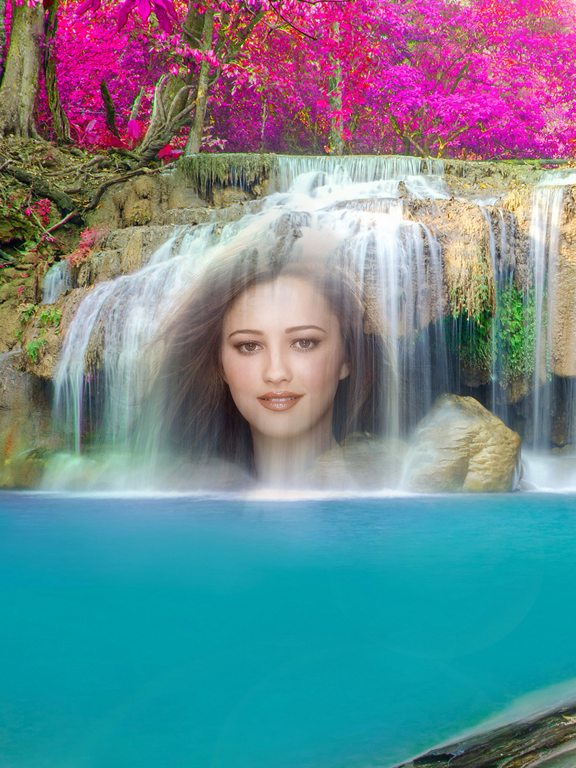 Screenshot #4 pour Waterfall Photo Frames Pro