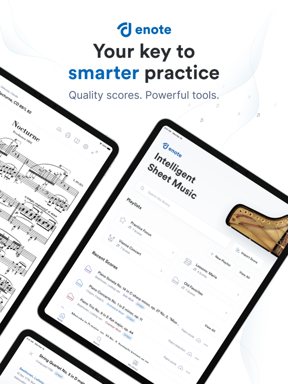 Screenshot #4 pour Enote: Intelligent Sheet Music