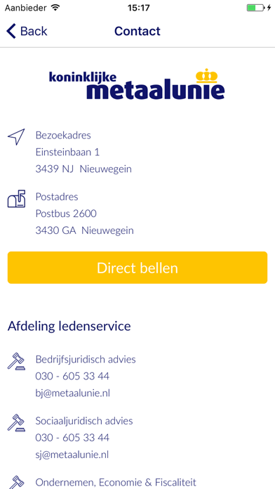 Koninklijke Metaalunie Screenshot