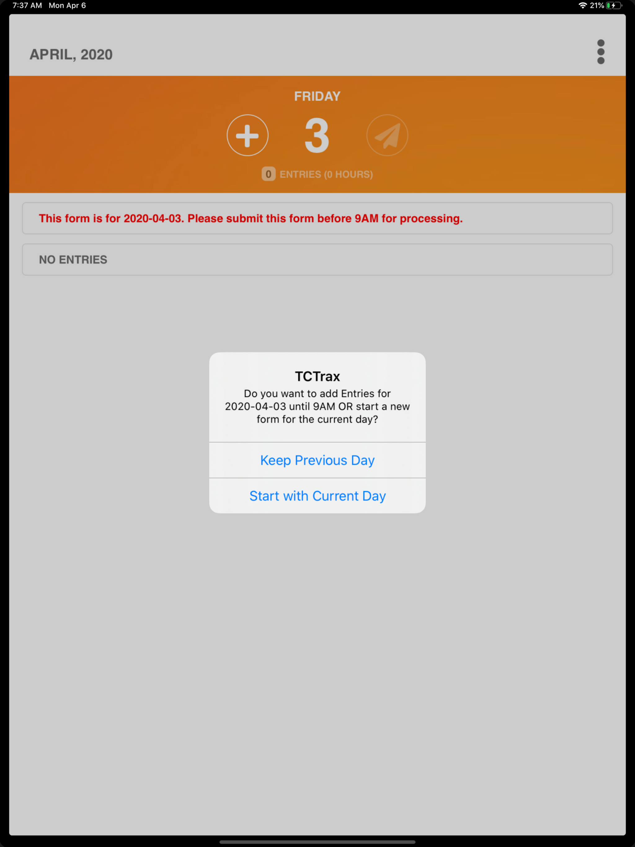 TCTrax screenshot 10